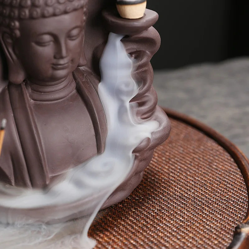Buddha Backflow Incense Burners