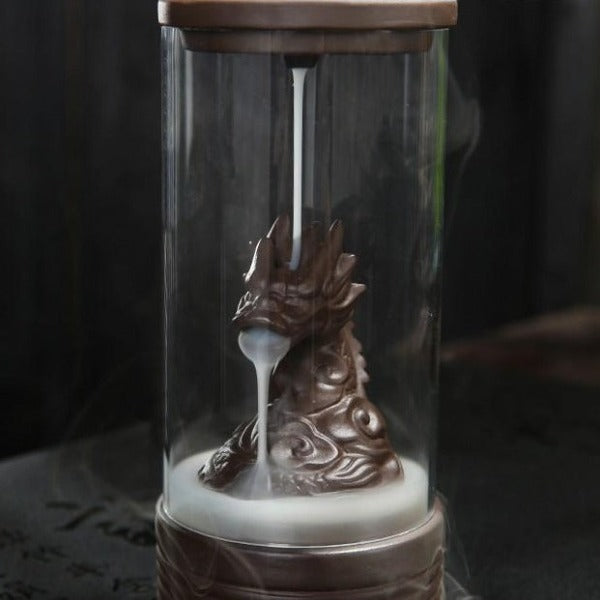 Windproof Glass Enclosed Incense Burners