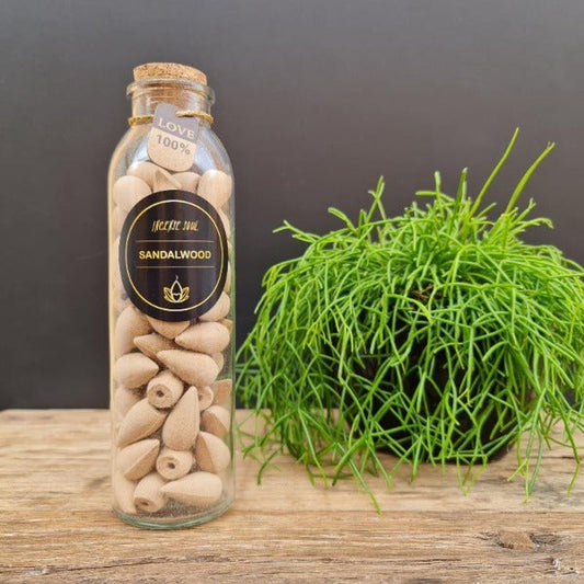 Natural Backflow Incense Cones (58 pcs)