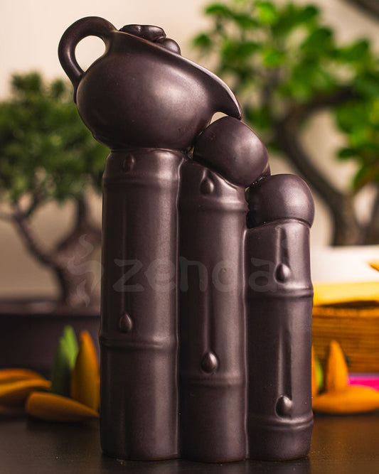 Incense Burner - Bamboo & Teapot