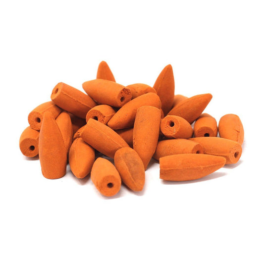 Backflow Incense Cone - Set Amber (50 pcs)
