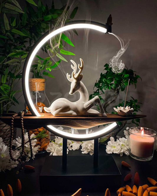 Incense Burner - Zen Deer XL