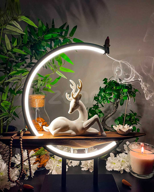 Incense Burner - Zen Deer XL